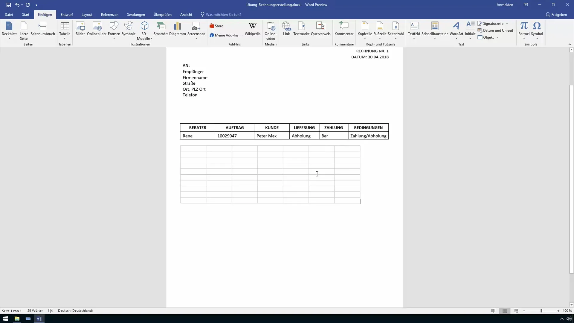 Excel-tabellen effectief in Word-documenten invoegen