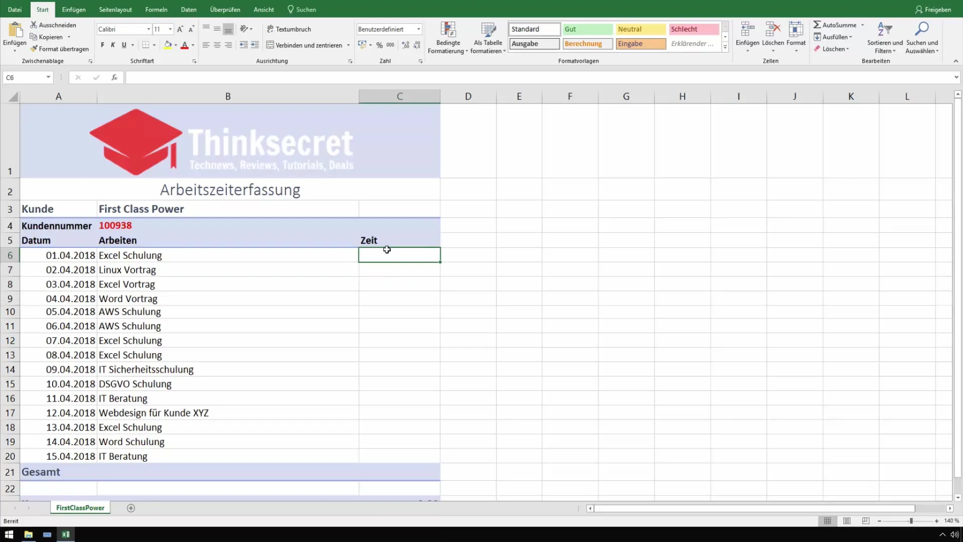 Ingresar horas eficientemente con el teclado numérico en Excel
