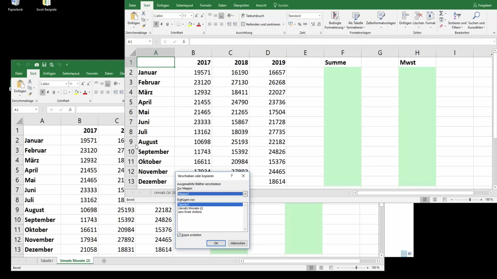 Excel: Flyt og kopier ark mellem filer