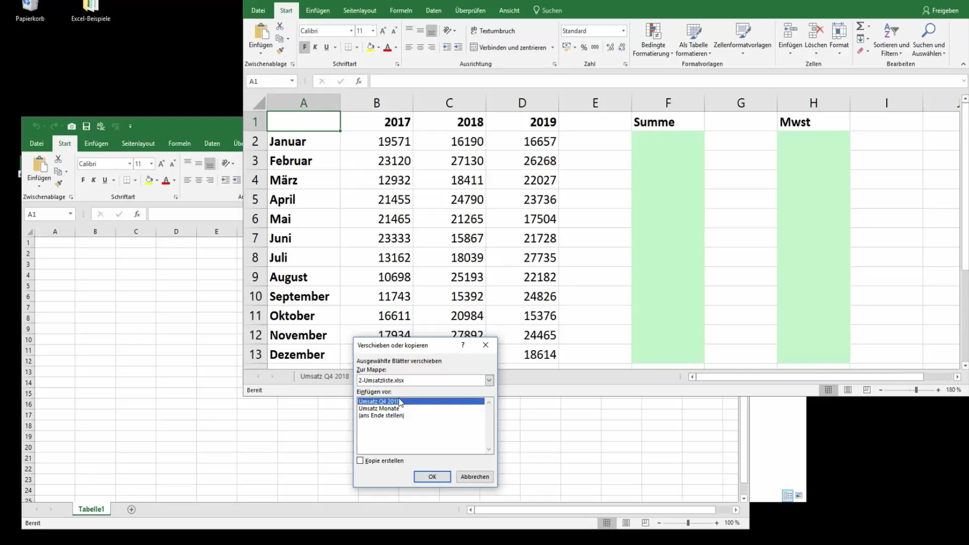 Excel: Flyt og kopier ark mellem filer