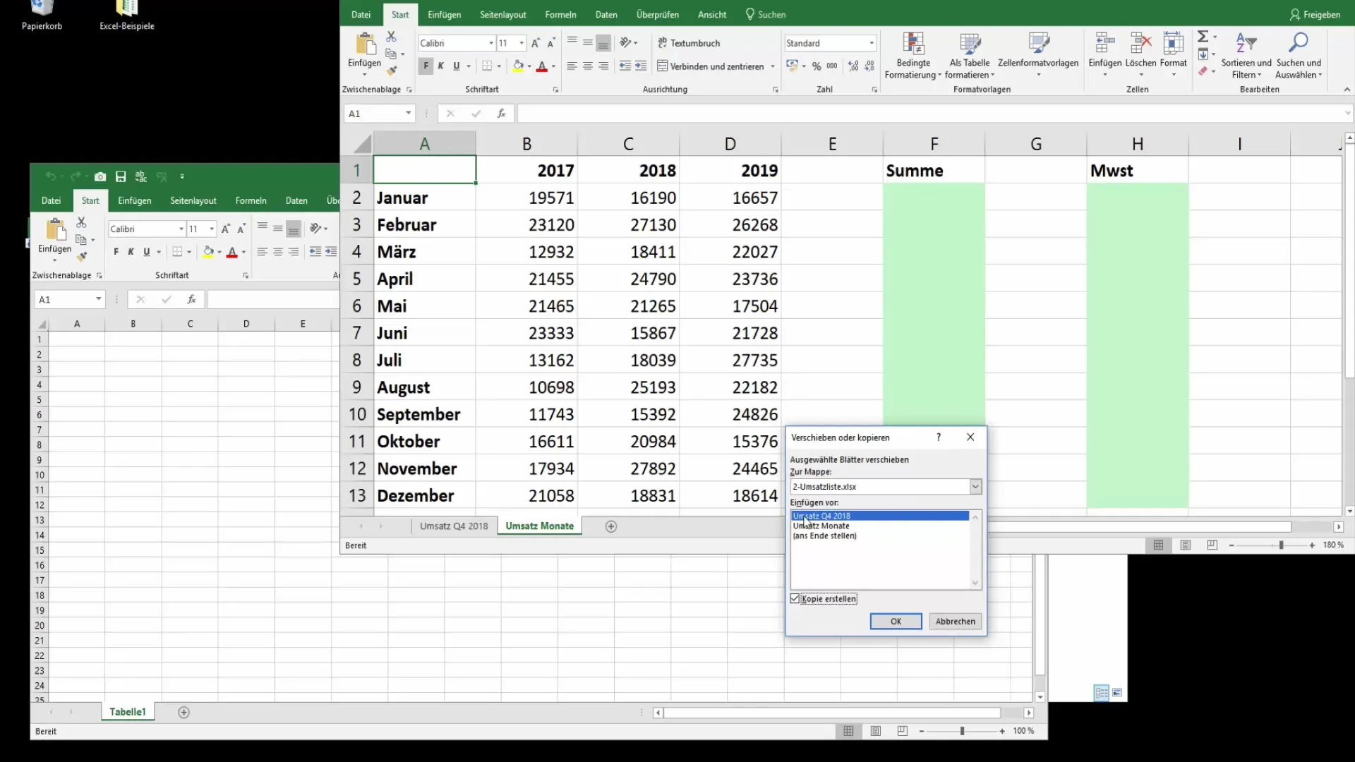 Excel: Flyt og kopier ark mellem filer