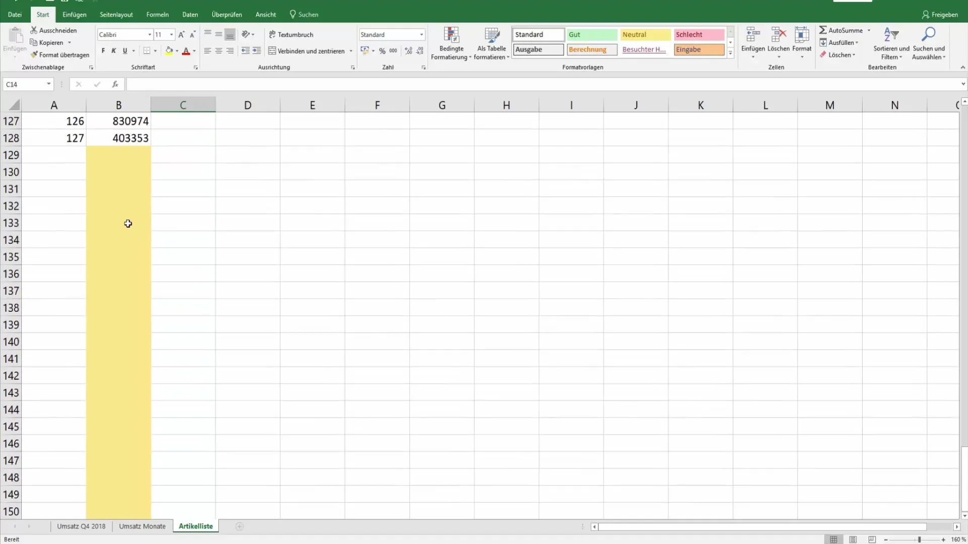 Resaltar eficientemente las celdas rellenas en Excel