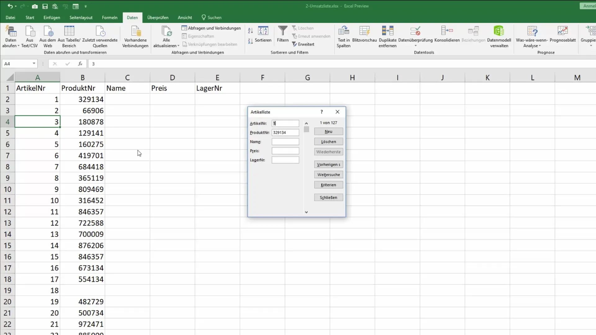 Pemanfaatan maksimal formulir basis data Excel untuk memasukkan data dengan mudah