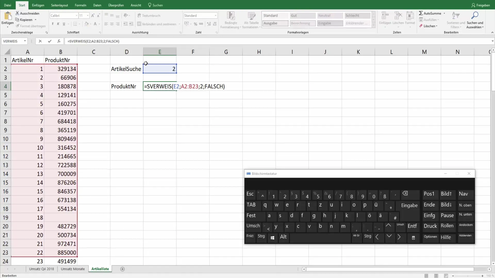 Excel Shortcuts für Formeln effizient nutzen