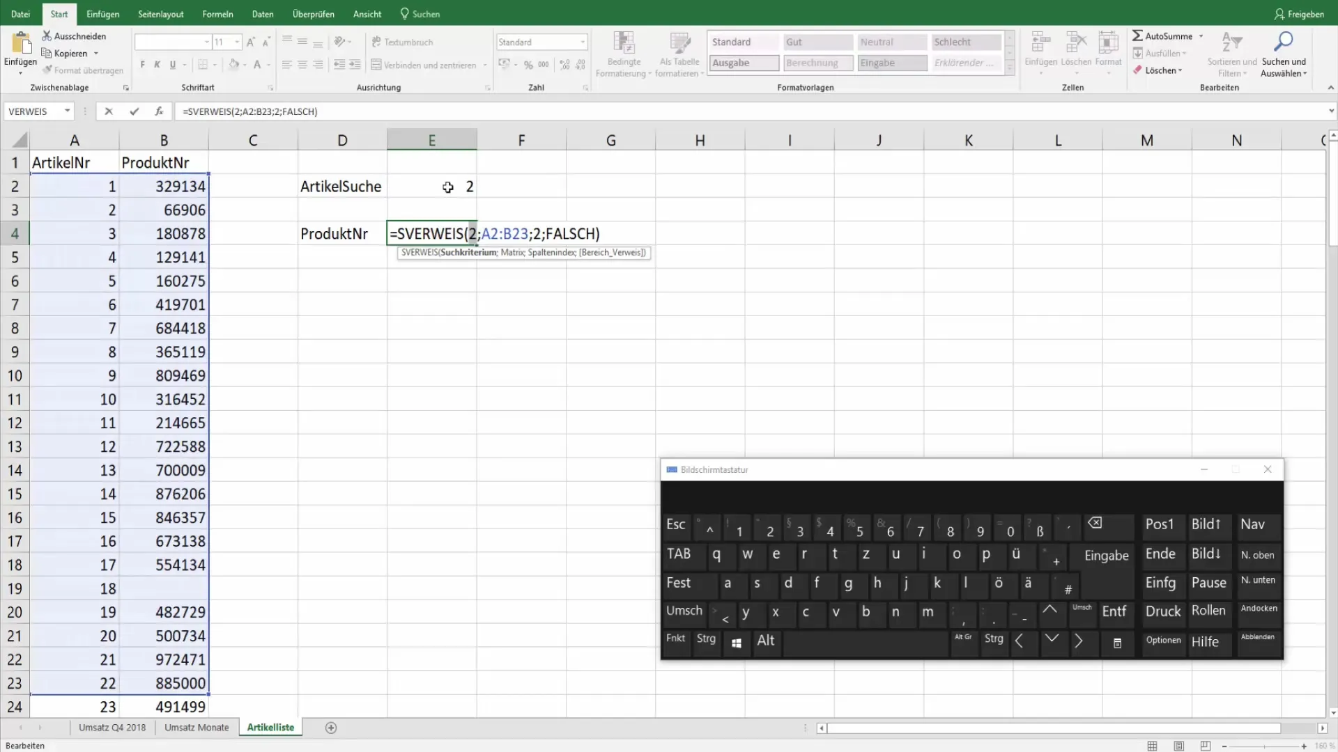 Excel Shortcuts für Formeln effizient nutzen