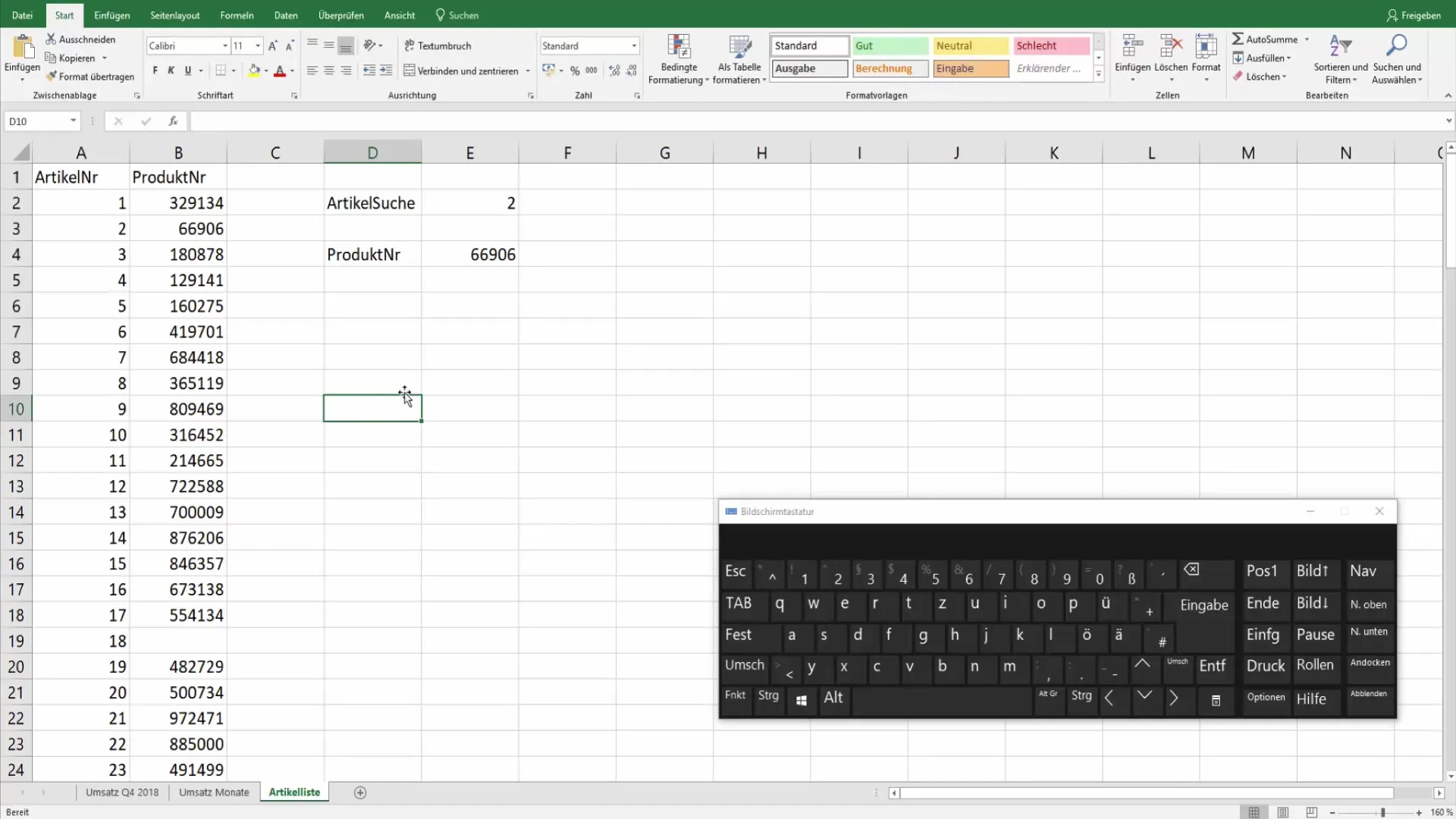 Excel Shortcuts für Formeln effizient nutzen