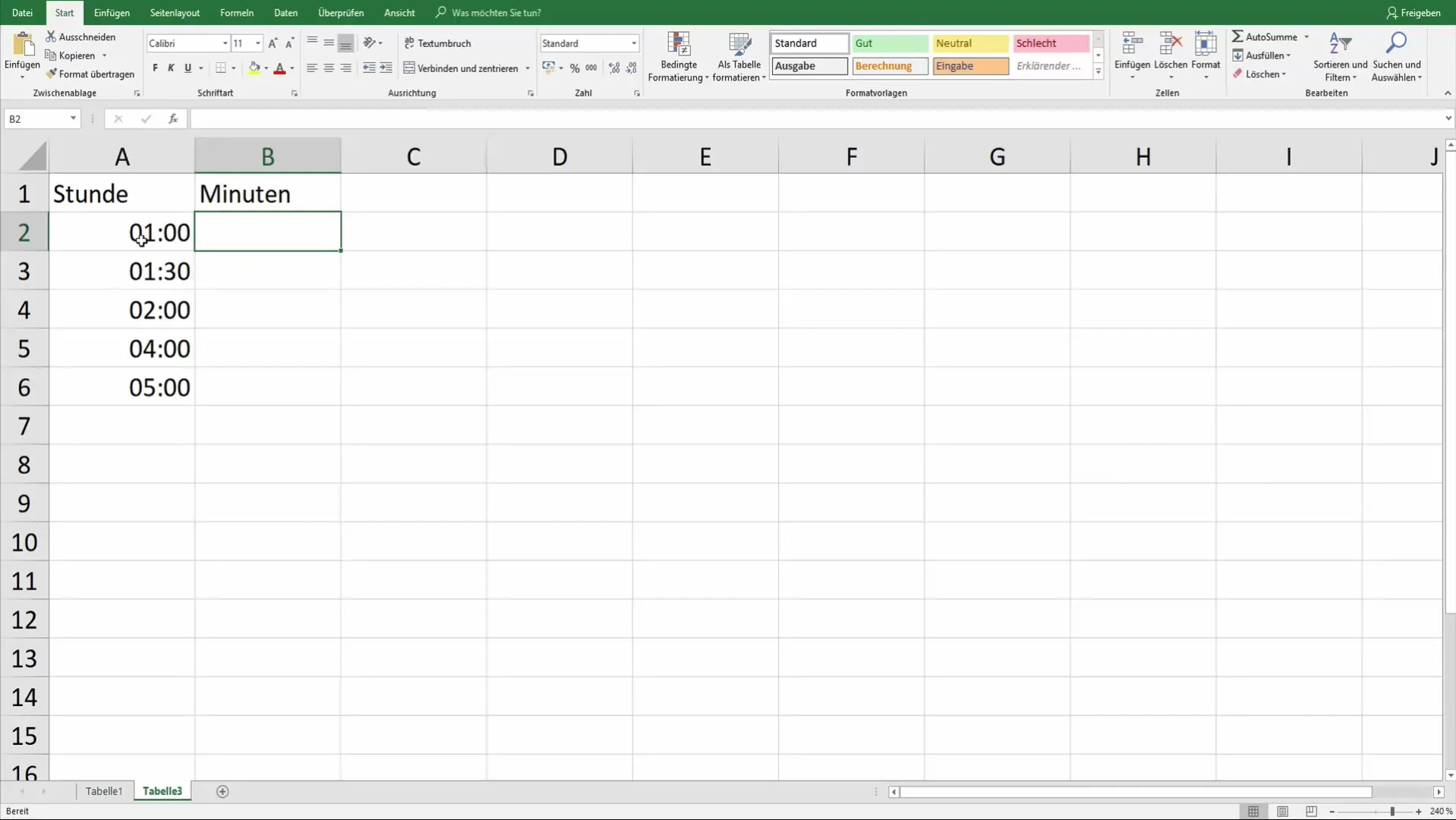 Excel: Konverter timer til minutter, nemt og hurtigt