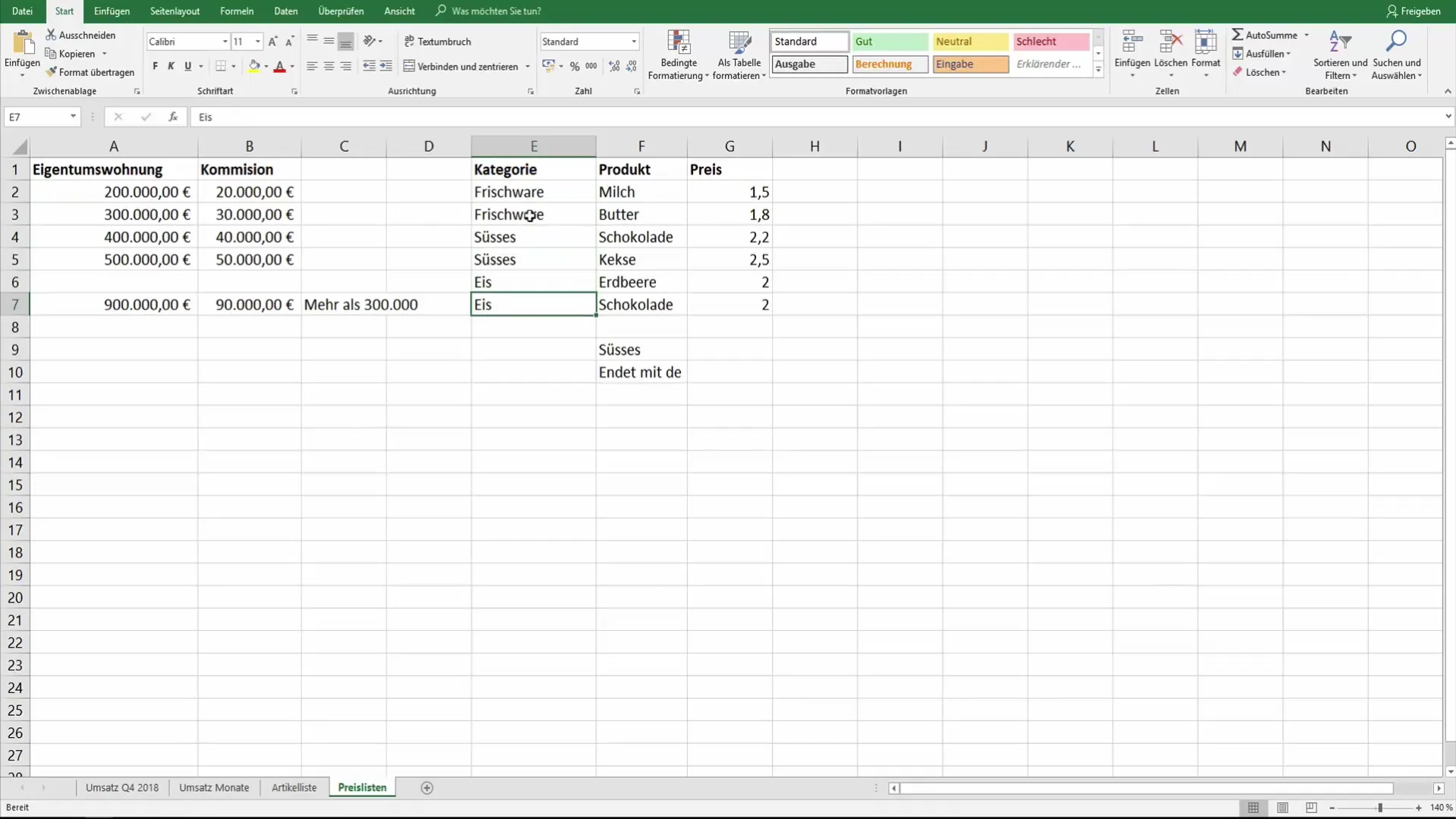 Excel-opsummeringsfunktion med SUM.HVIS