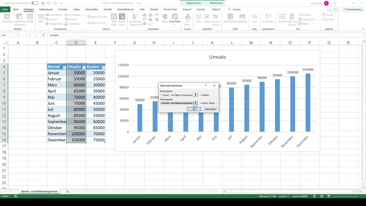 Visuel datanalyse - Opret søjle- og søjlediagrammer i Excel