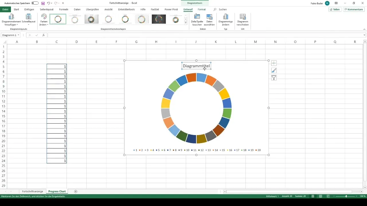 Crear una barra de progreso dinámica en Excel