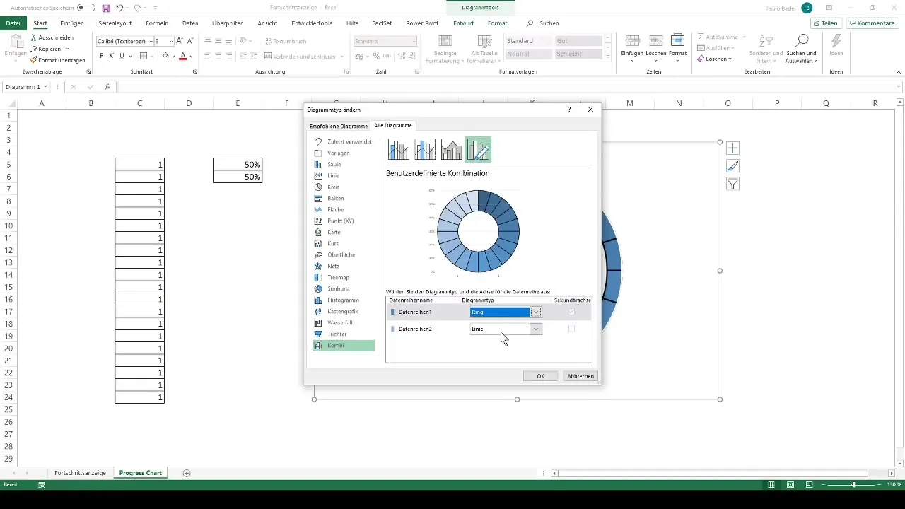 Crear una barra de progreso dinámica en Excel