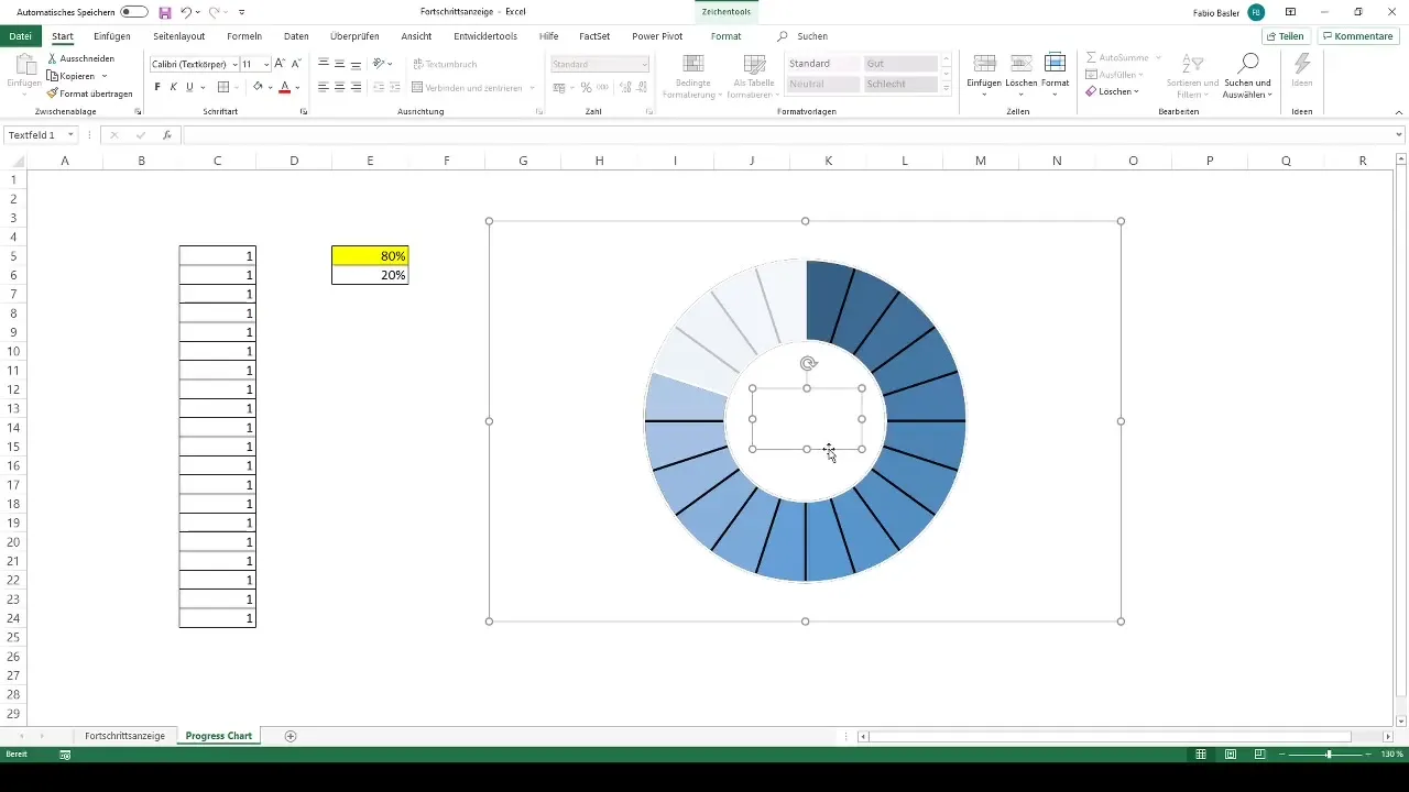 Crear una barra de progreso dinámica en Excel