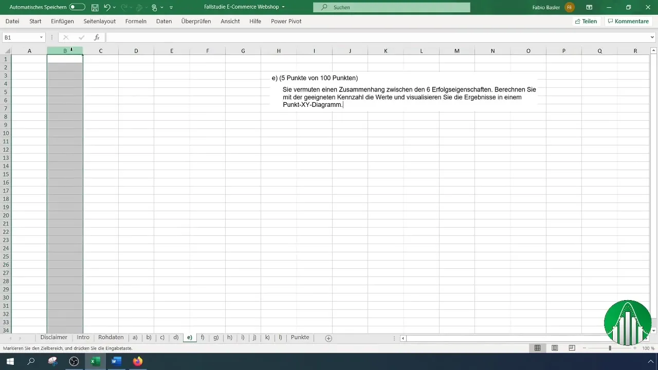Korrelationsanalyse i Excel til undersøgelse af sammenhænge