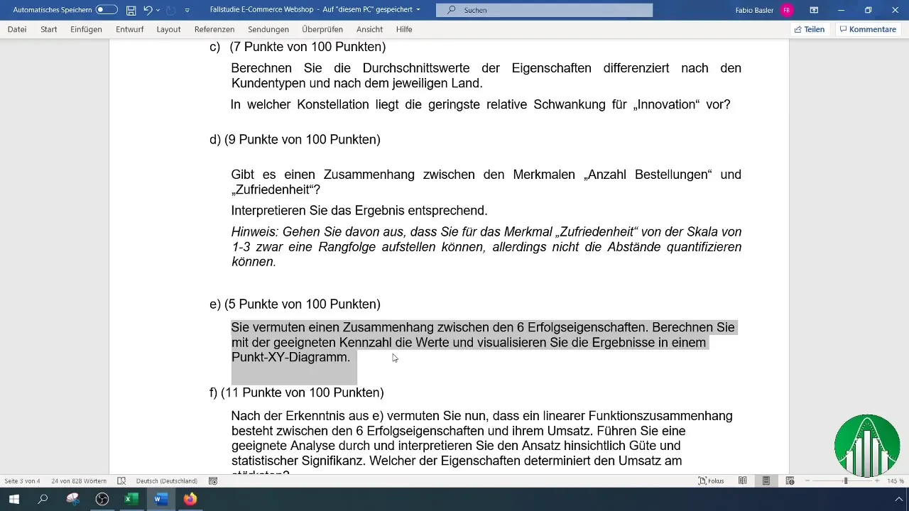 Korrelationsanalyse i Excel til undersøgelse af sammenhænge