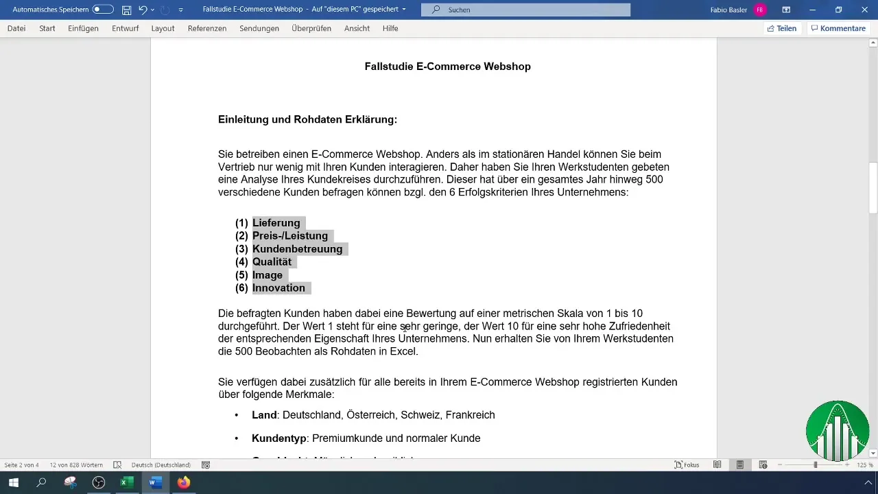 Korrelationsanalyse i Excel til undersøgelse af sammenhænge