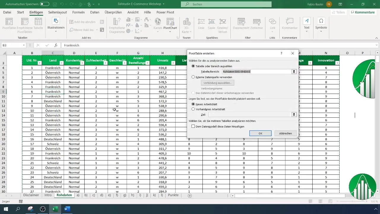 Analisi dei dati multidimensionale in Excel con tabelle pivot