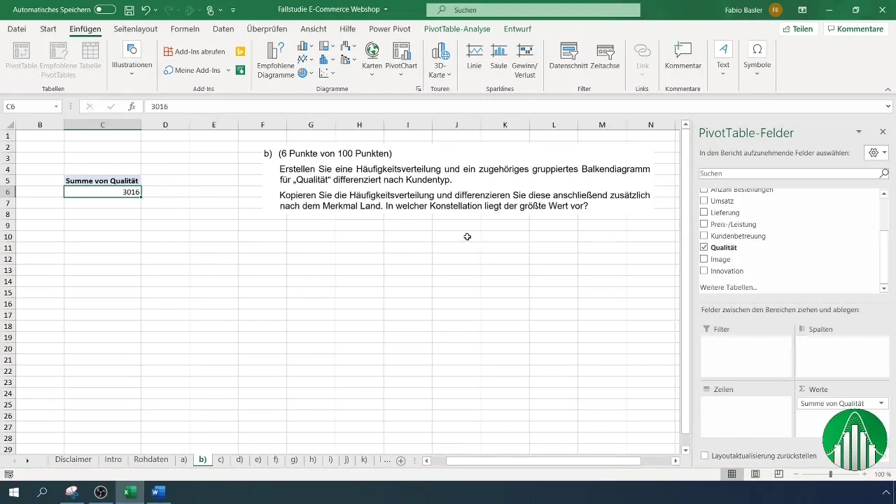 Analisi dei dati multidimensionale in Excel con tabelle pivot