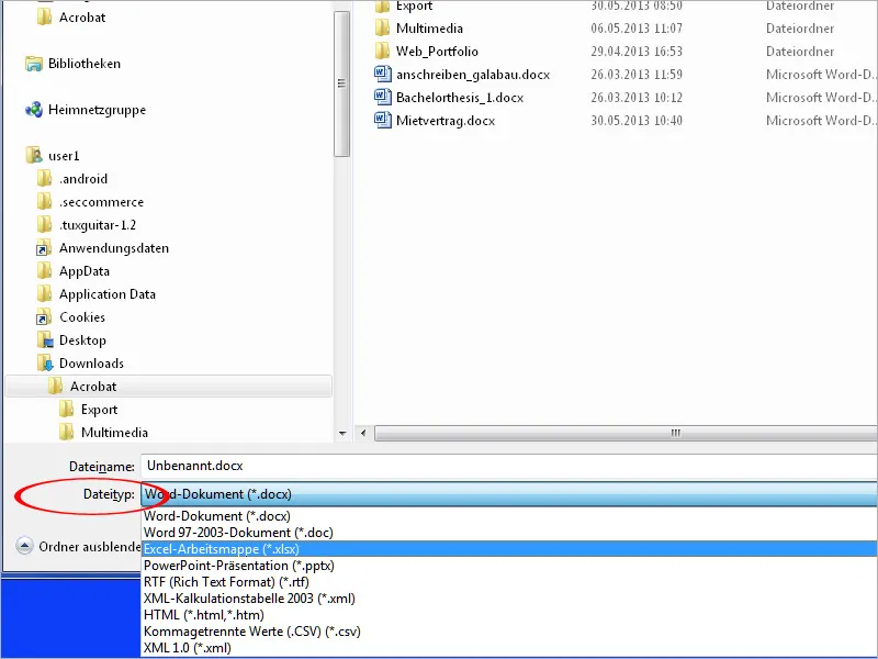 Bilder und Text aus PDF-Dateien extrahieren und als Office-Dokument speichern mit Acrobat