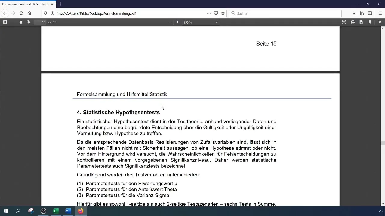 1-SP-test til analyse af premiumkundens andele