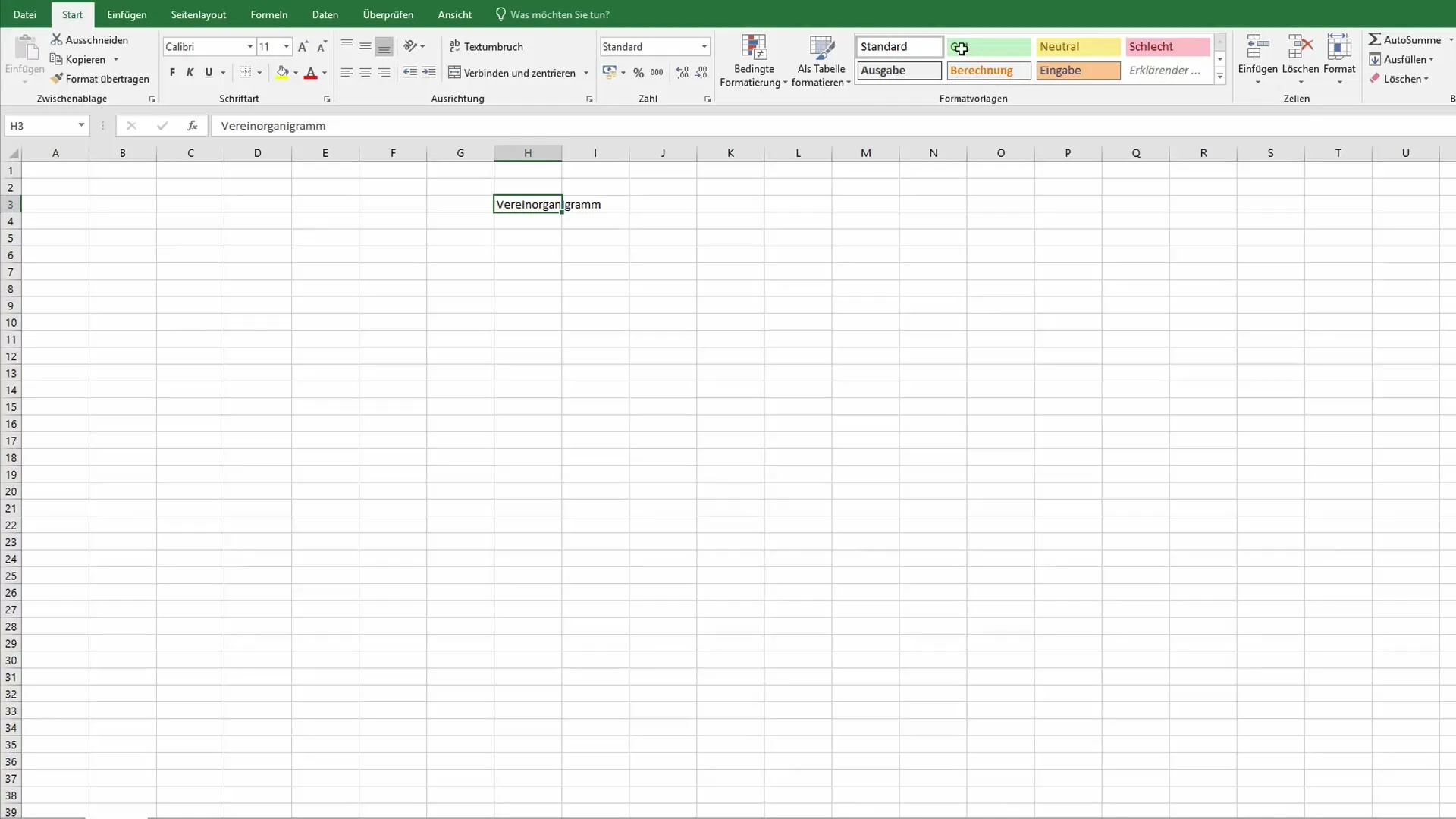 Creare un organigramma in Excel in modo efficace