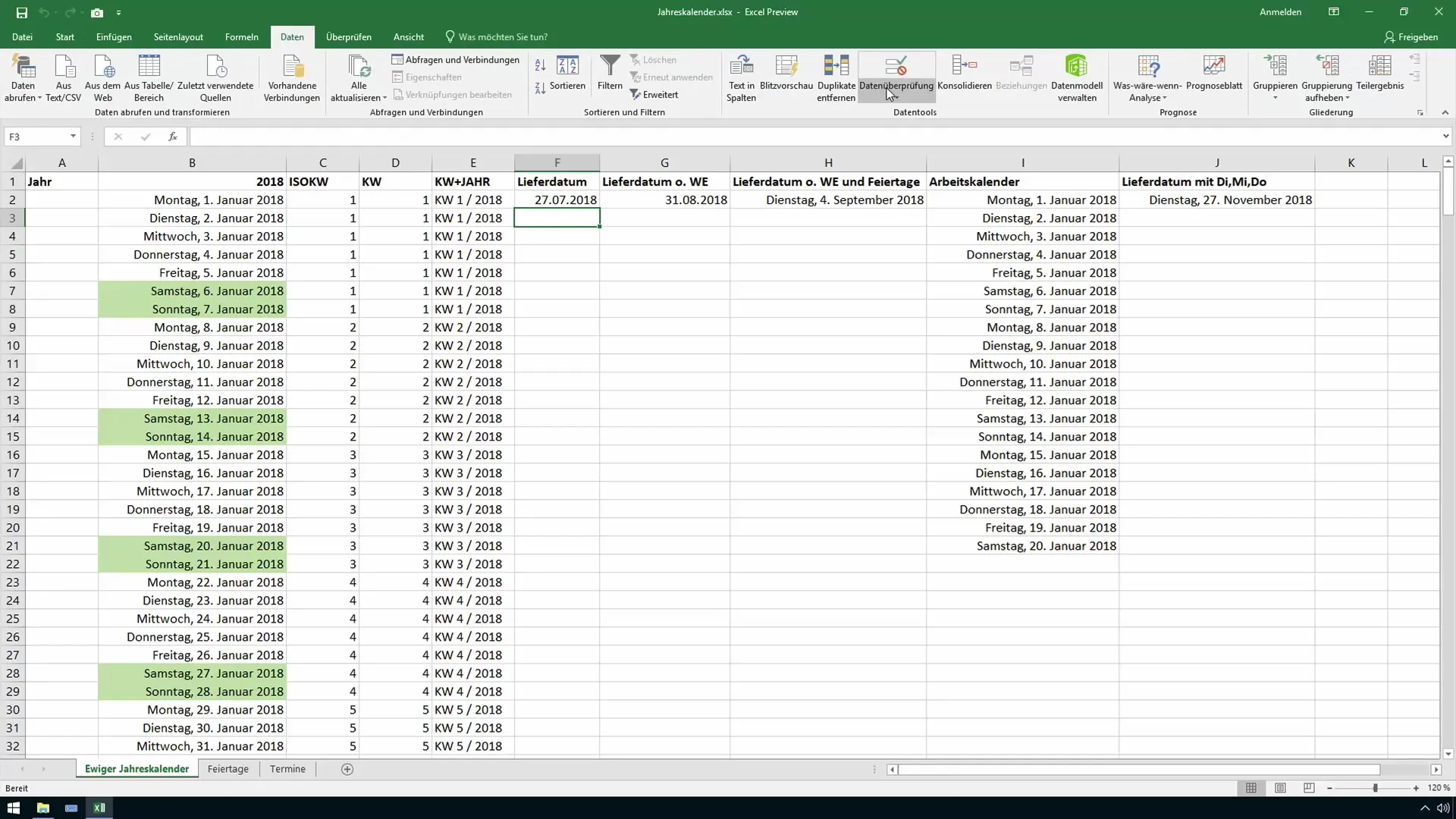 Helpteksten voor cellen in Excel - Zo verbeter je de invoervragen
