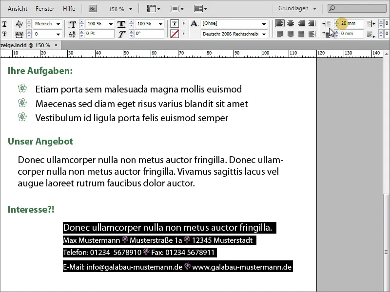 Vytvořit inzerát v programu Adobe InDesign. Vytvořit inzerát v programu Adobe InDesign