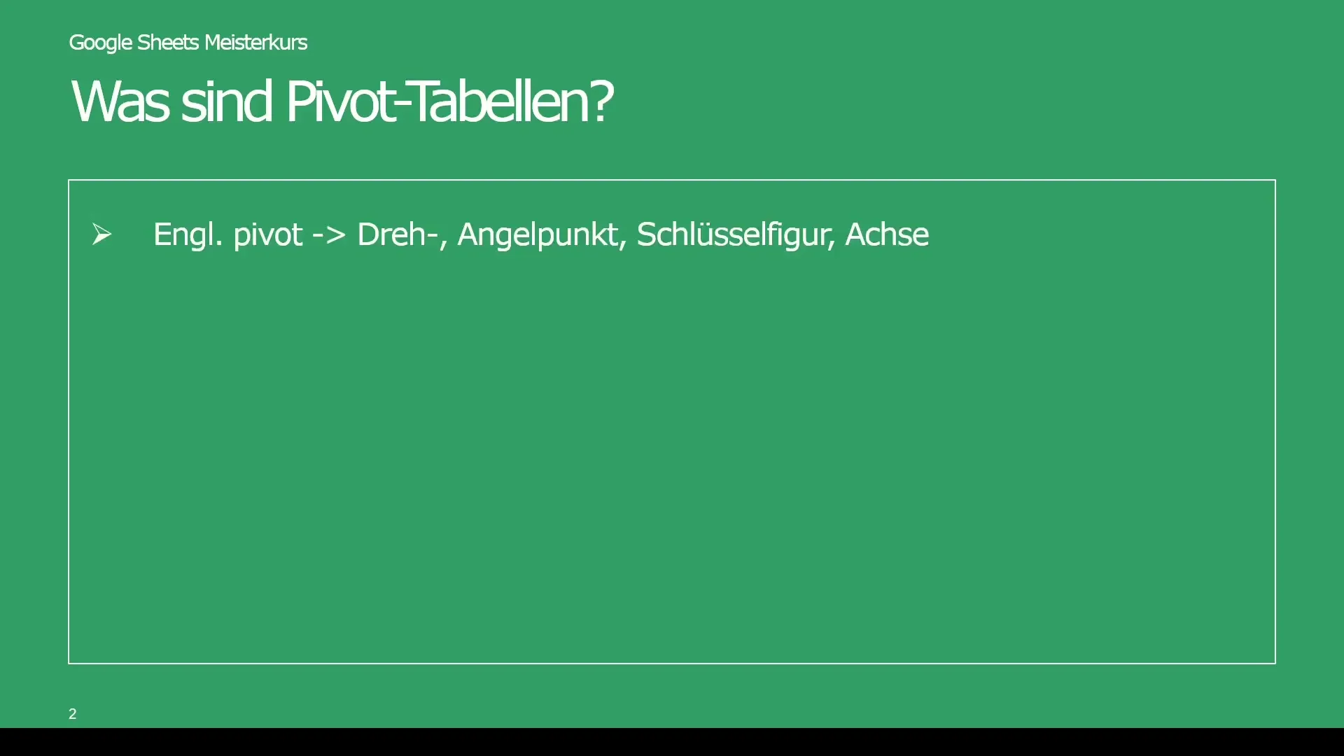 Efektiivne analüüs Pivot-tabelite abil Google Sheetsis