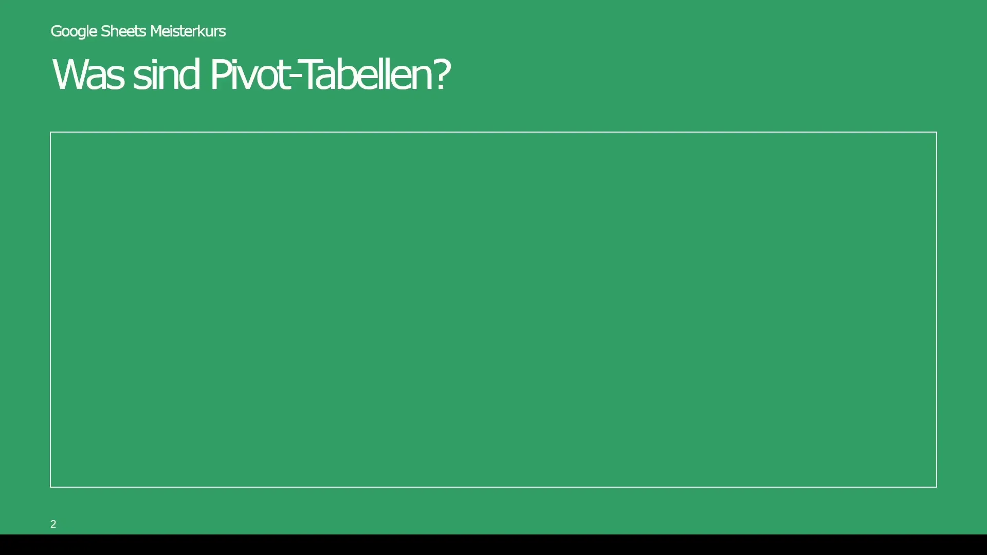 Efektiivne analüüs Pivot-tabelite abil Google Sheetsis