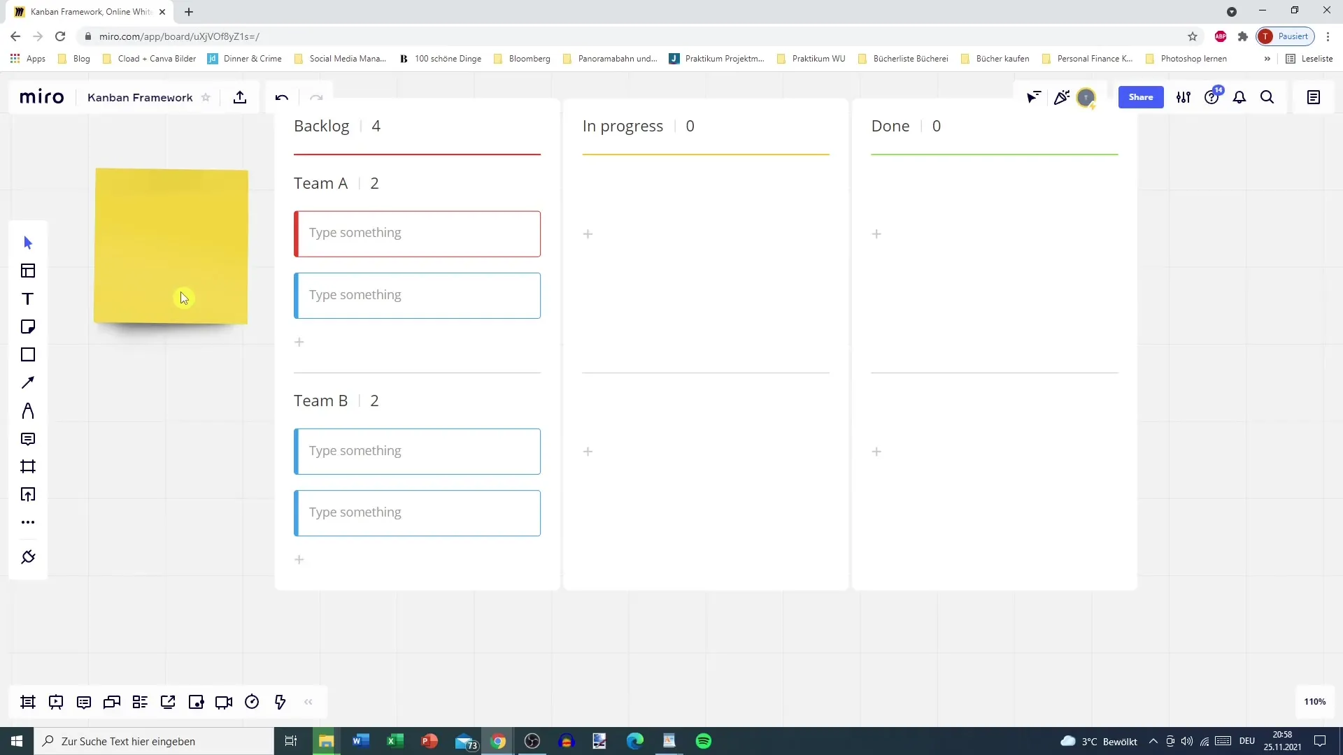 Kanban-Board effektiv vorbereiten für Projekte