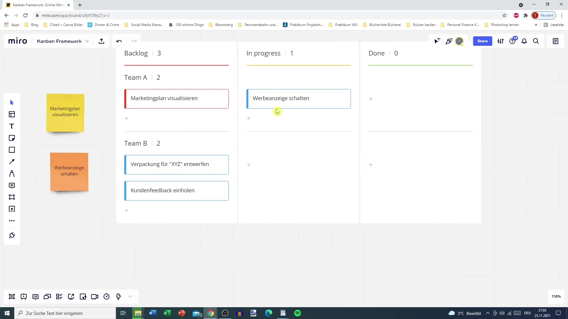 Trabalhar eficazmente com Kanban - passo a passo