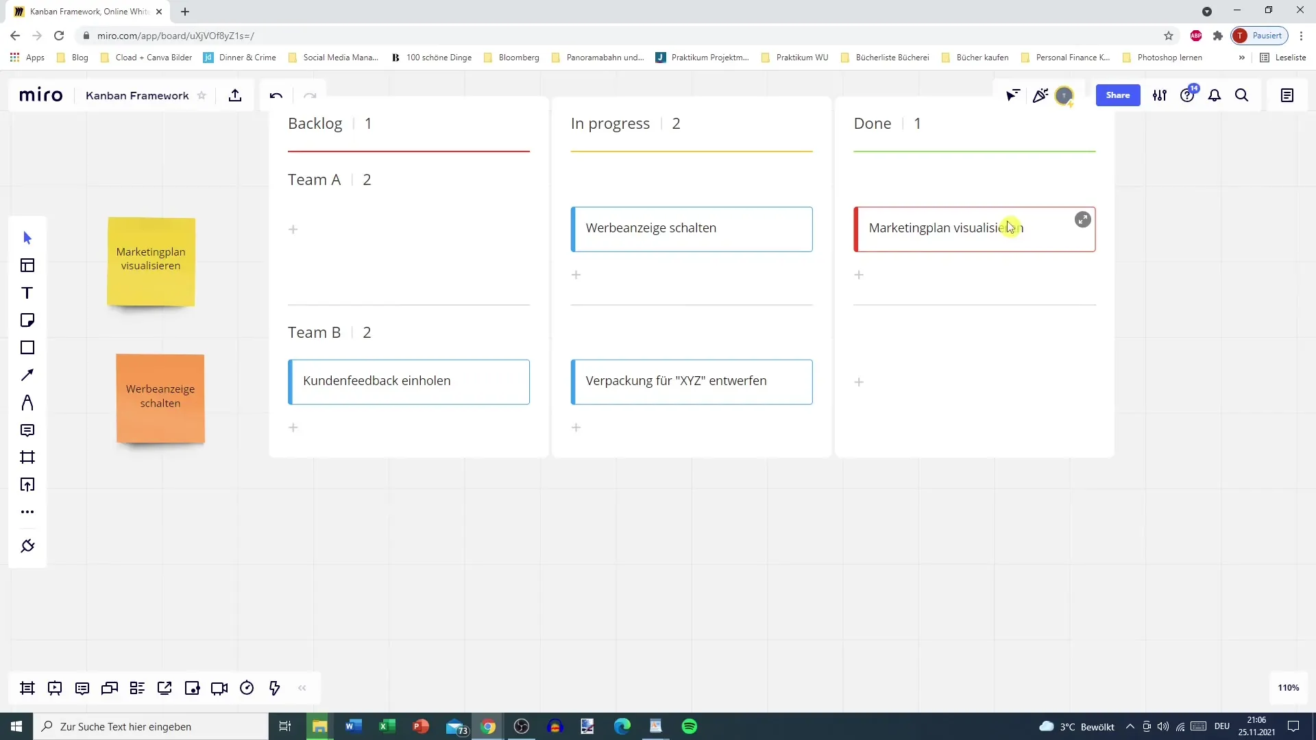 Trabalhar eficazmente com Kanban - passo a passo