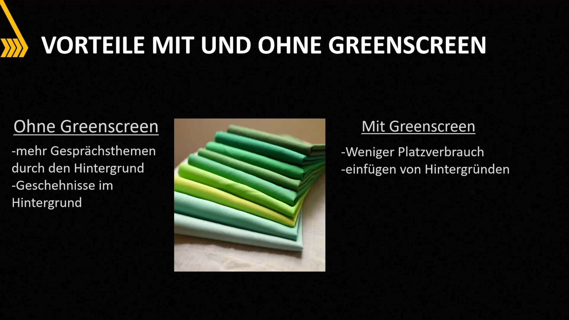 Beneficios de una pantalla verde para tu transmisión en Twitch