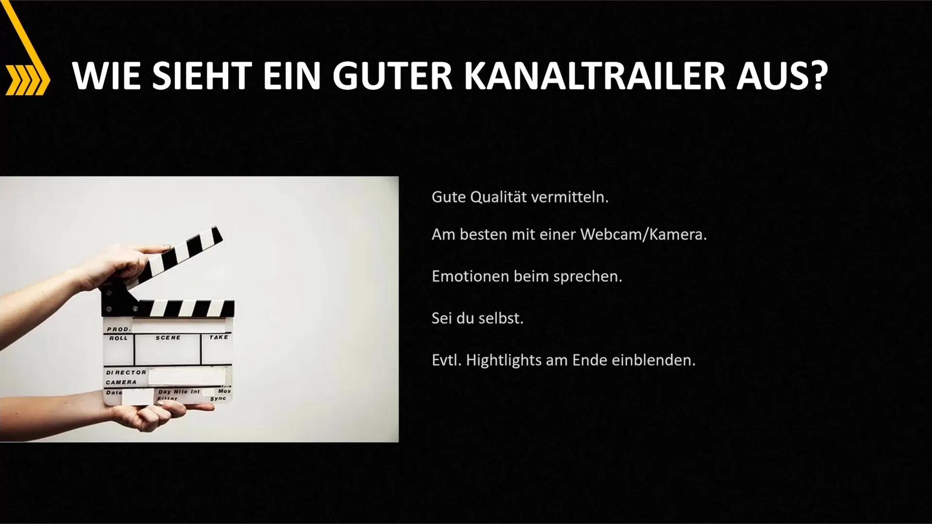 Twitch-Kanaltrailer kreativ gestalten