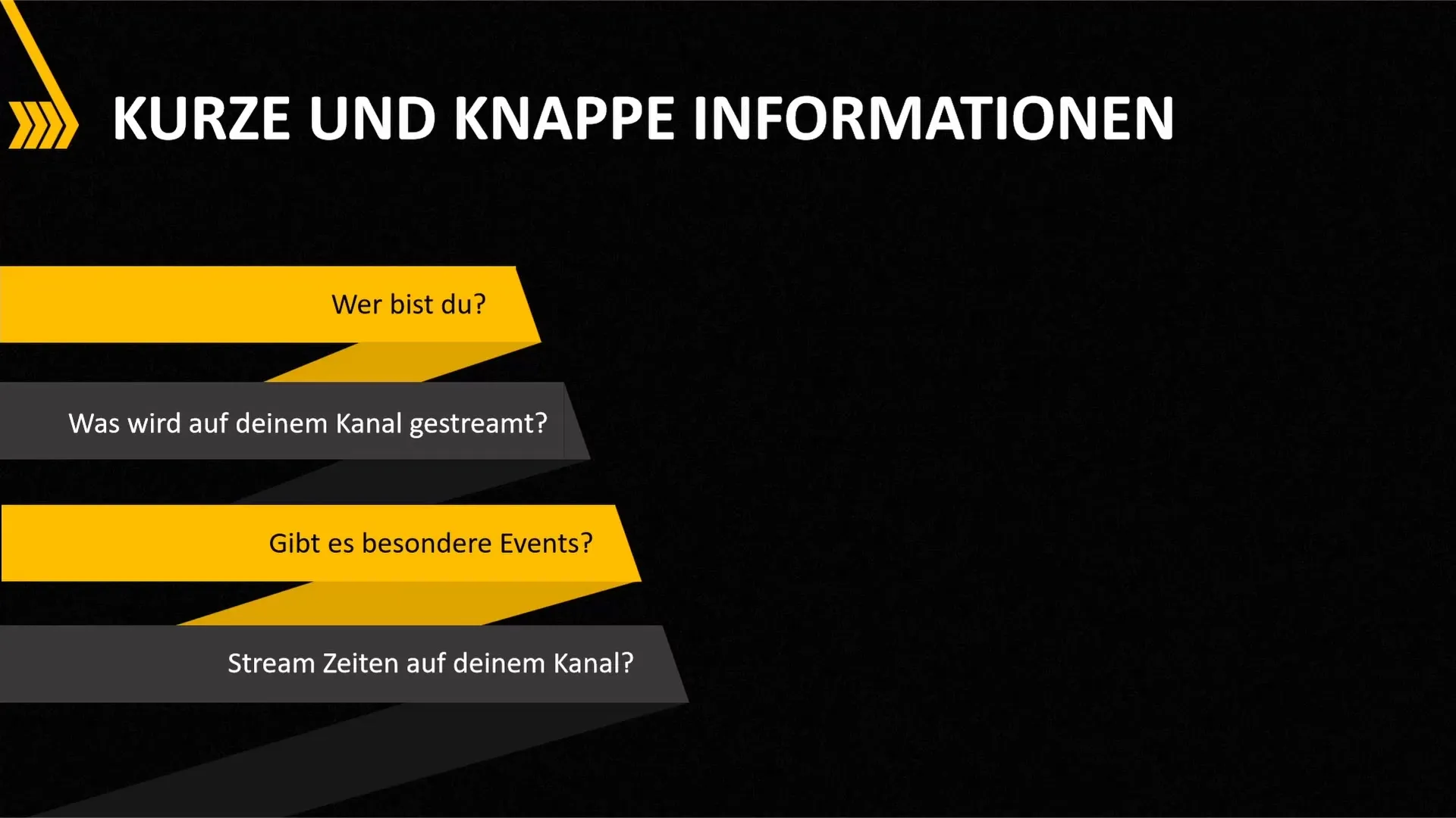 Twitch-Kanaltrailer kreativ gestalten