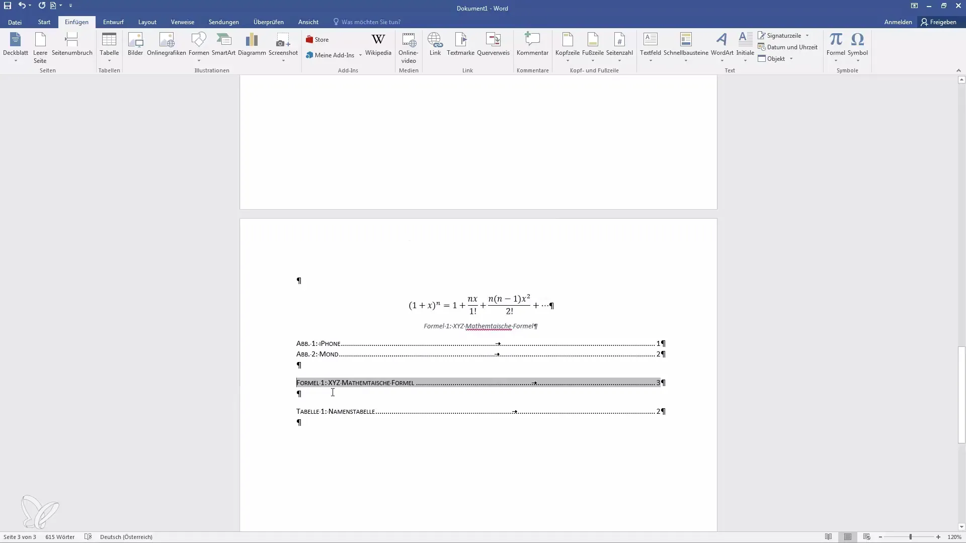 Manejo profesional de las leyendas y listas de ilustraciones en Word
