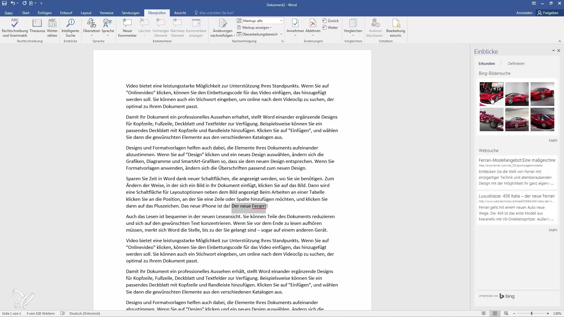 Effektiv søgning i Word - Sådan bruger du den intelligente funktion