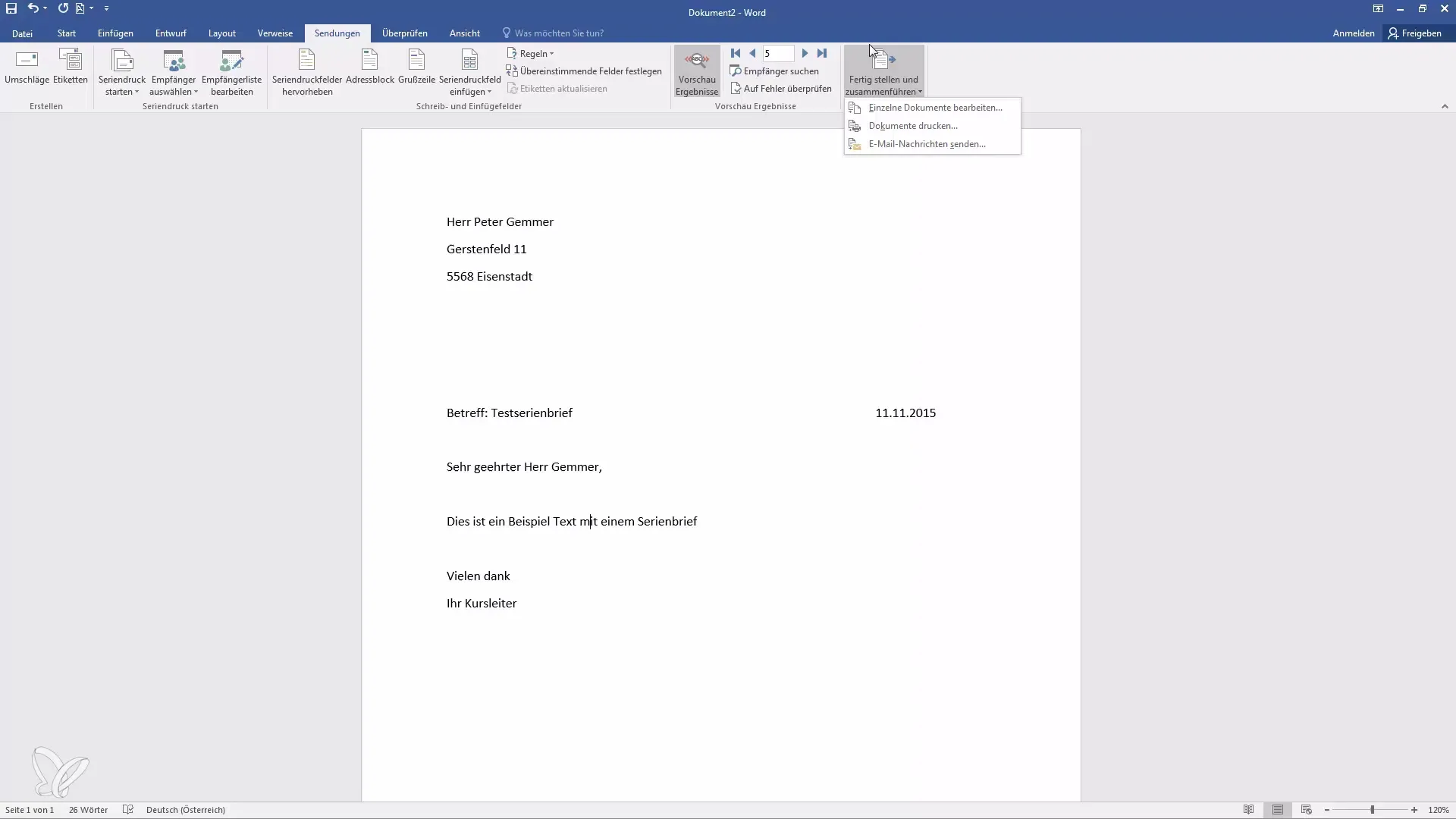 Creare lettere in serie in Word - Una semplice guida passo dopo passo
