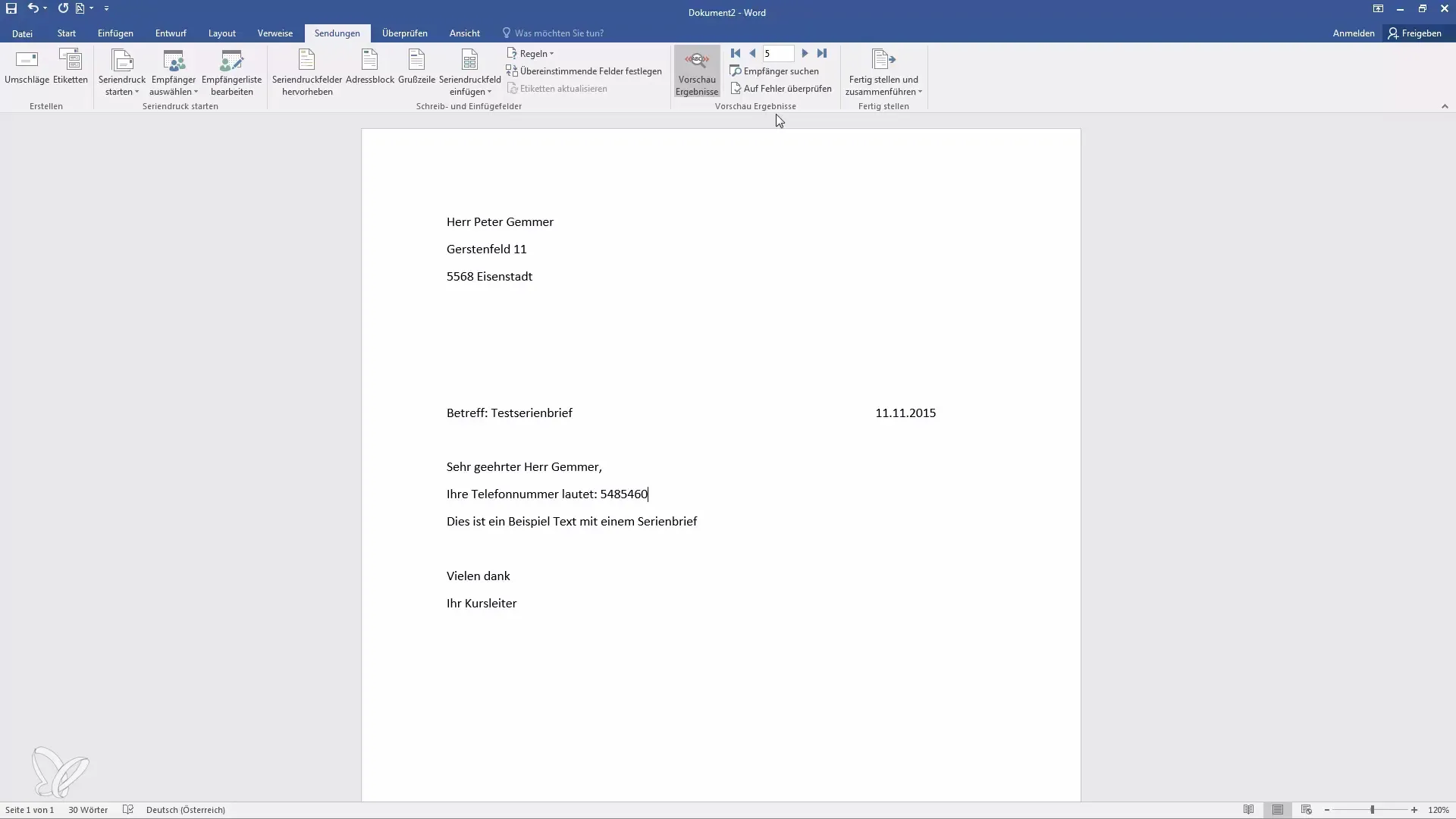 Creare una lettera in serie in Word - Una semplice guida passo passo