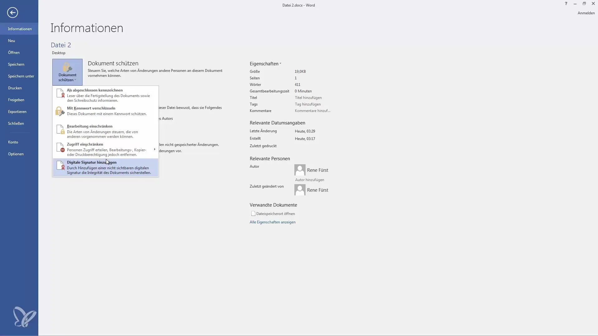 Protezione della password in Word - proteggere efficacemente i documenti