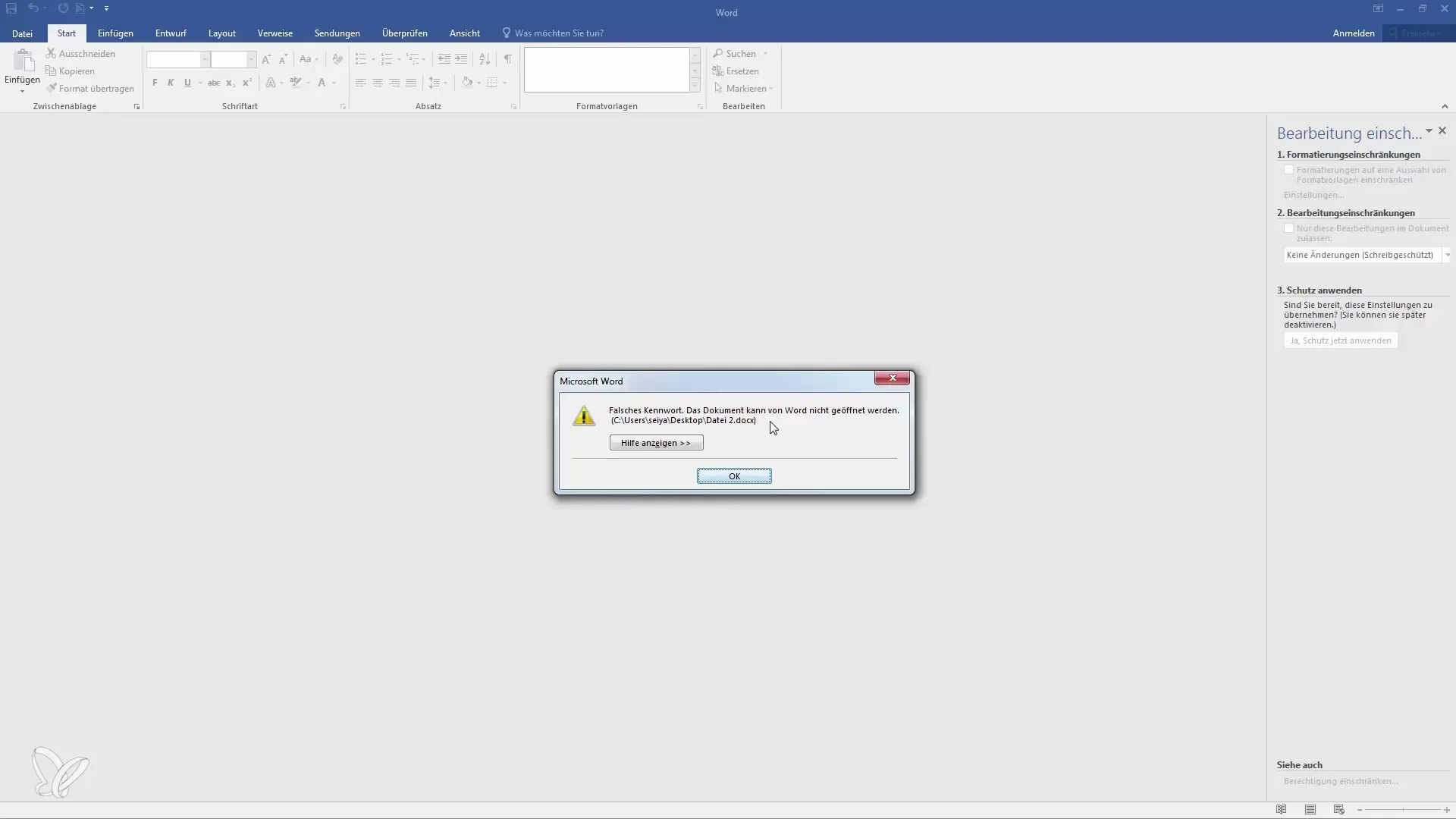 Protezione password in Word: assicurare in modo efficace i documenti