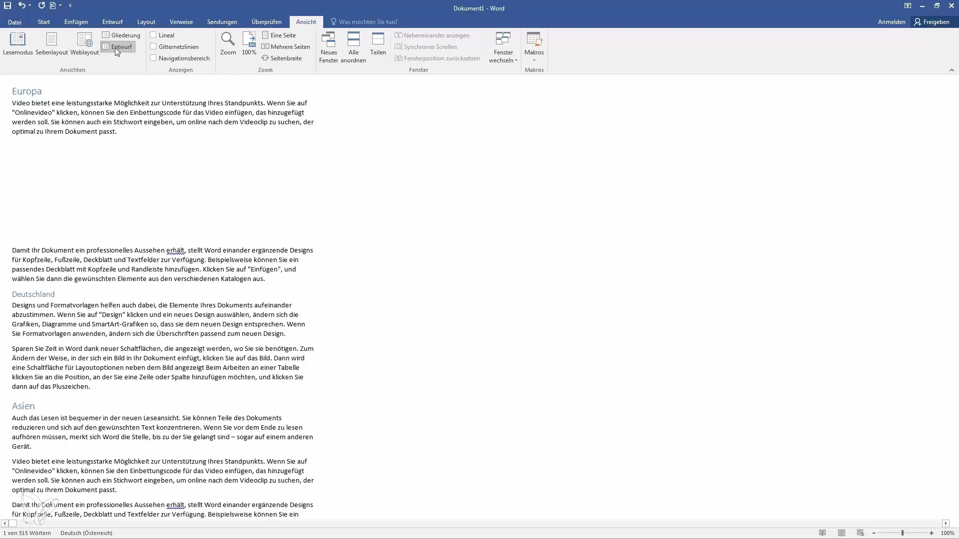 De beste weergaven in Word voor efficiënt werken