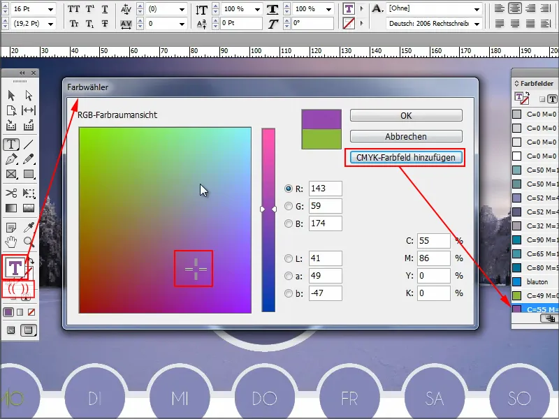 Adobe InDesign tips & tricks: Quickly add new color swatches