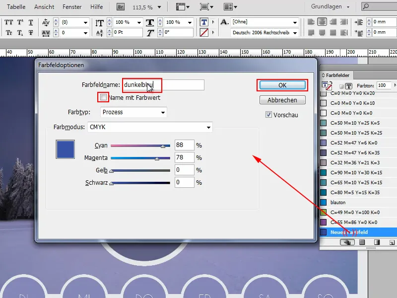 Adobe InDesign tips & tricks: Quickly add new color swatches