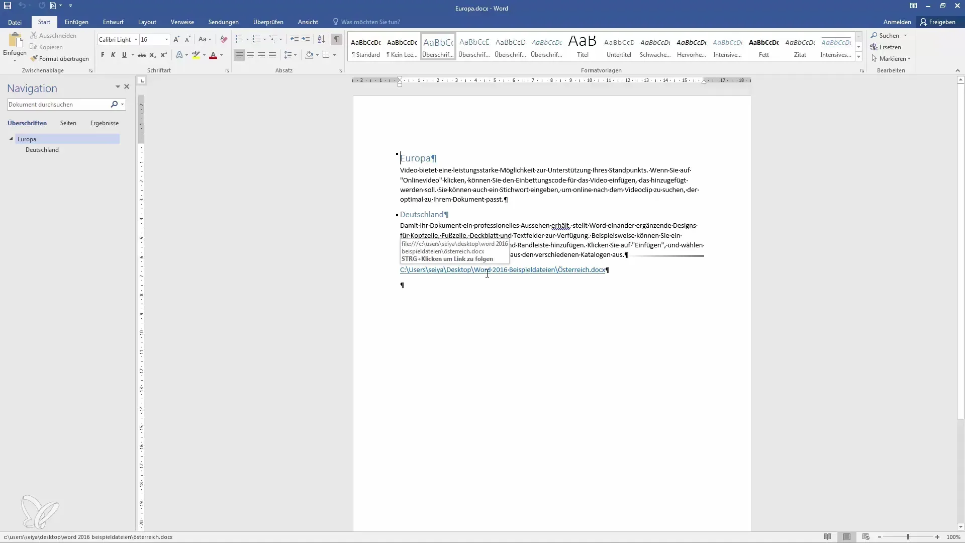 Utiliser efficacement les documents de filiale et centraux dans Word