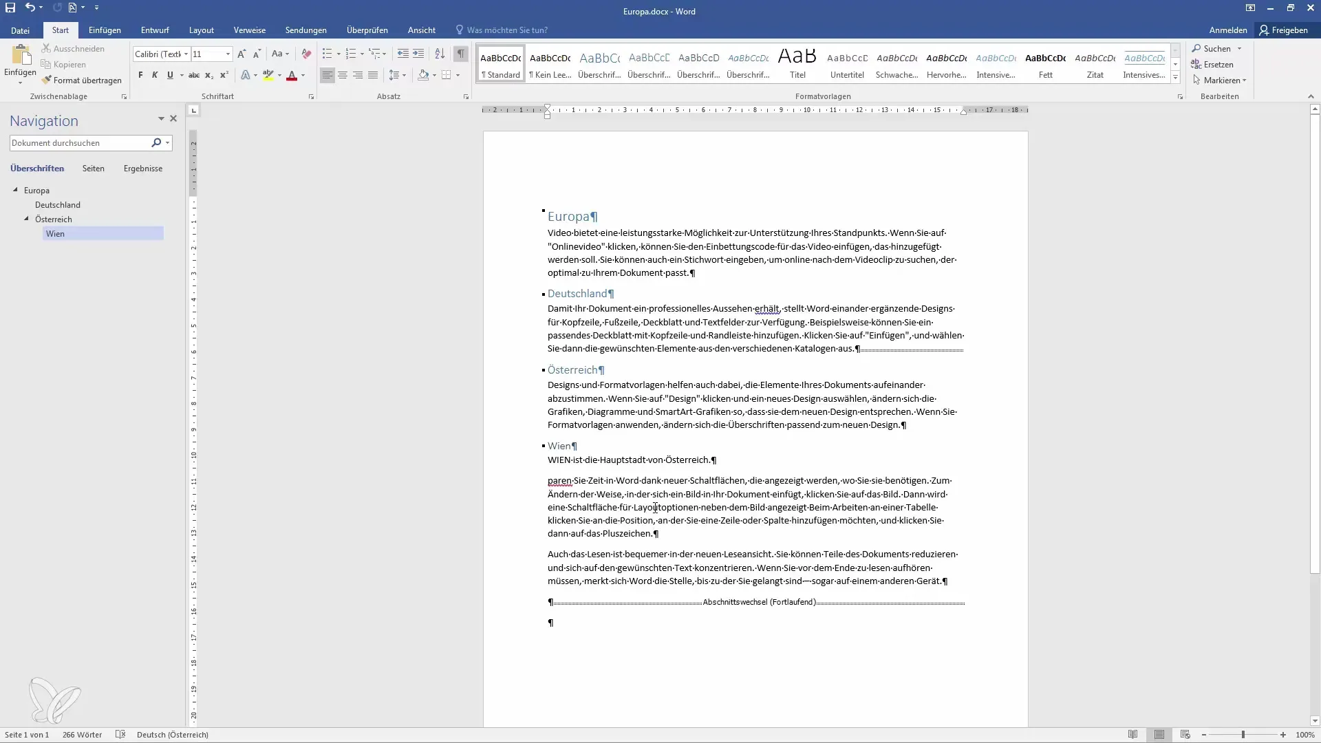 Utiliser efficacement les documents filiales et centraux dans Word
