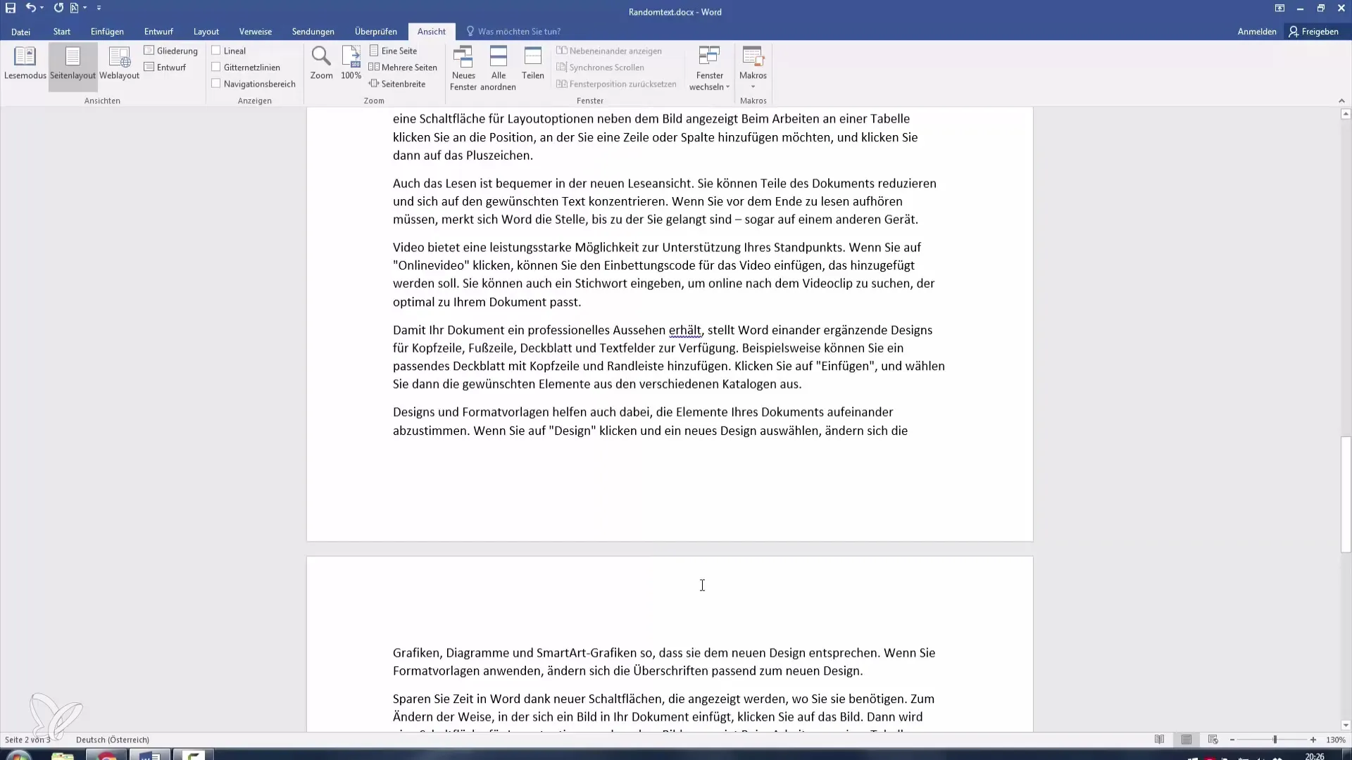 Multitasking in Word: Come utilizzare le finestre in modo più efficiente