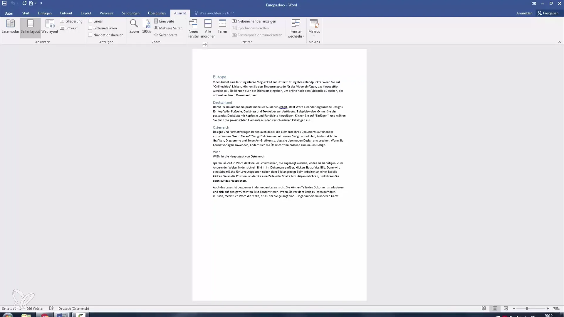 Multitasking in Word: Come utilizzare le finestre in modo più efficiente