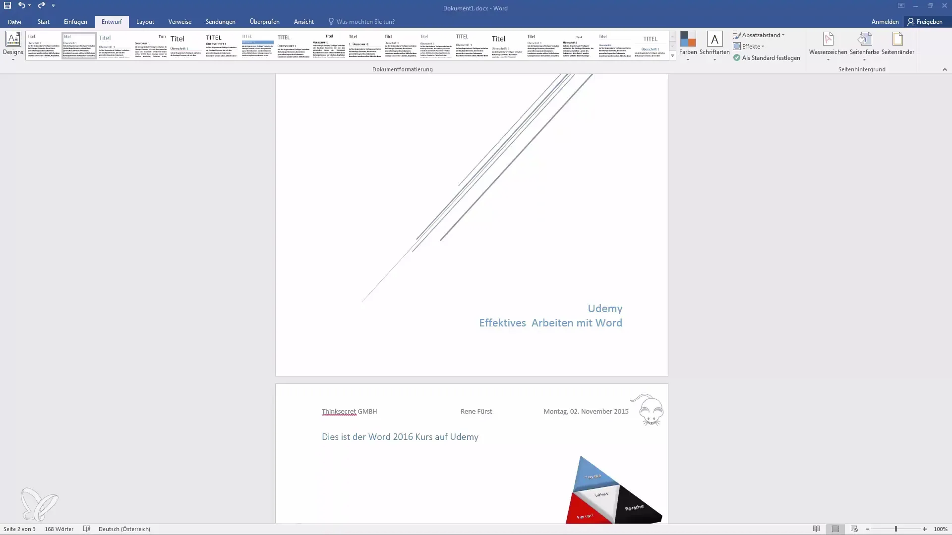 Formattazione dei documenti - Un nuovo design per i documenti di Word