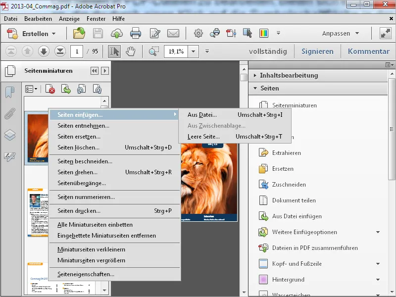 Editar páginas com o Acrobat. Editar páginas com Acrobat.