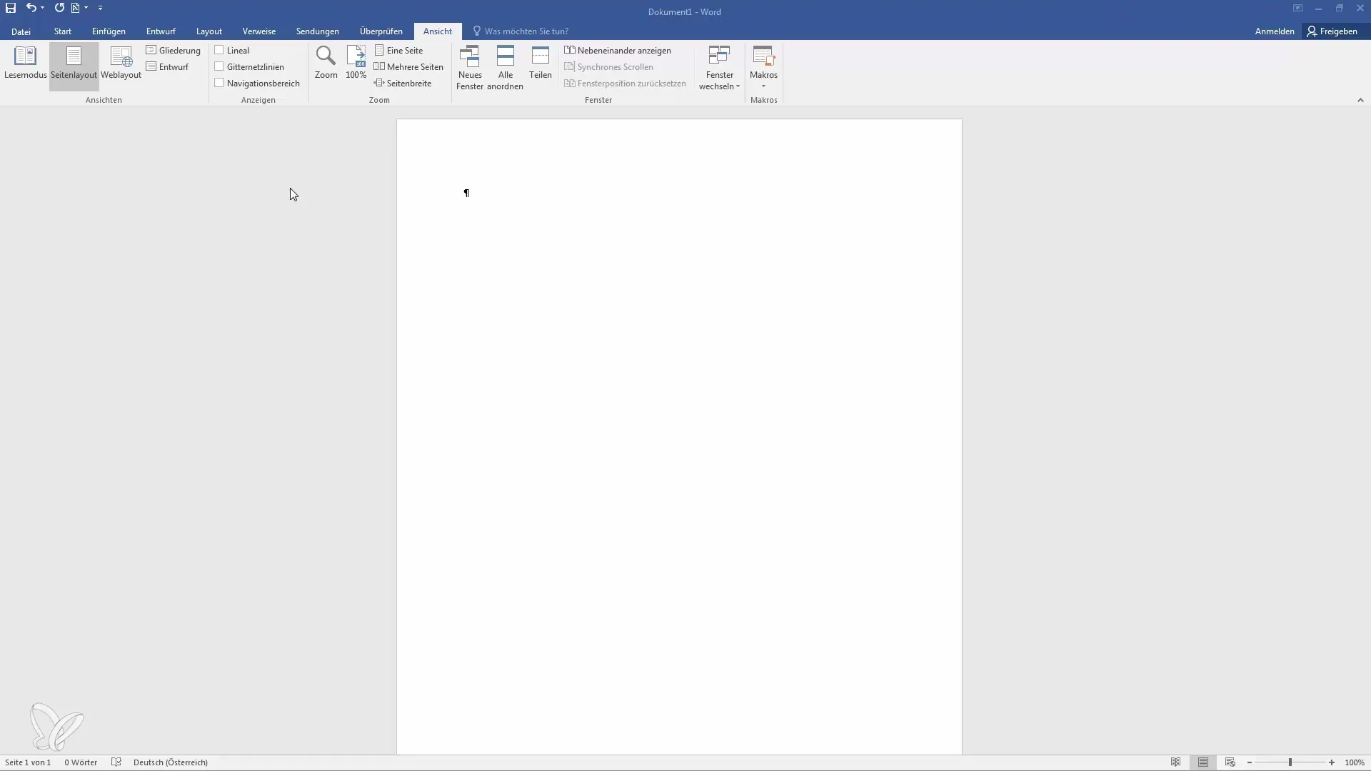 Effektive Nutzung von Linealen und Gitternetzlinien in Word